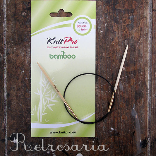 KnitPro Bamboo circular needles