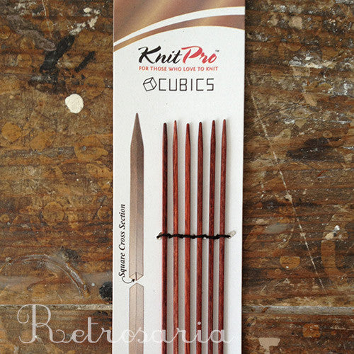KnitPro Cubics double pointed needles (DPN)