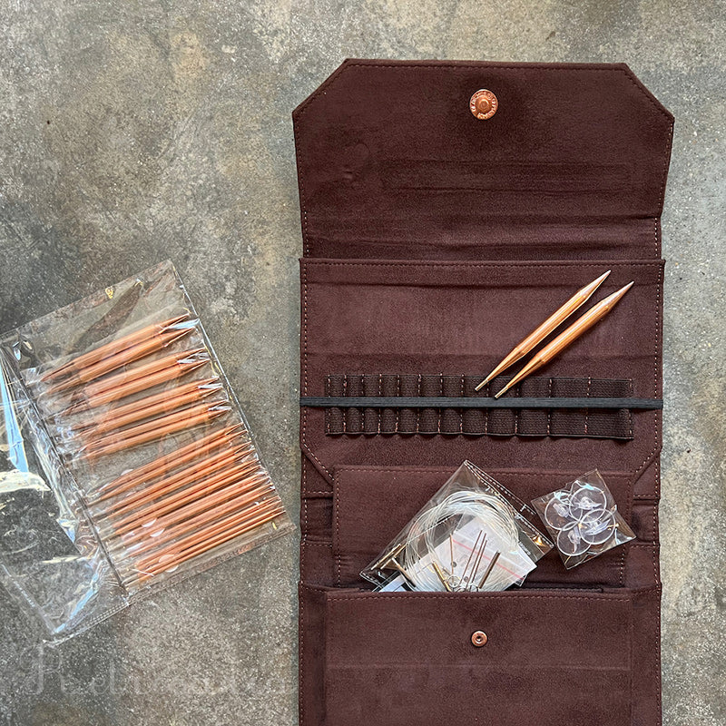 Lykke Cypra 5" Interchangeable Circular Knitting Needle Set