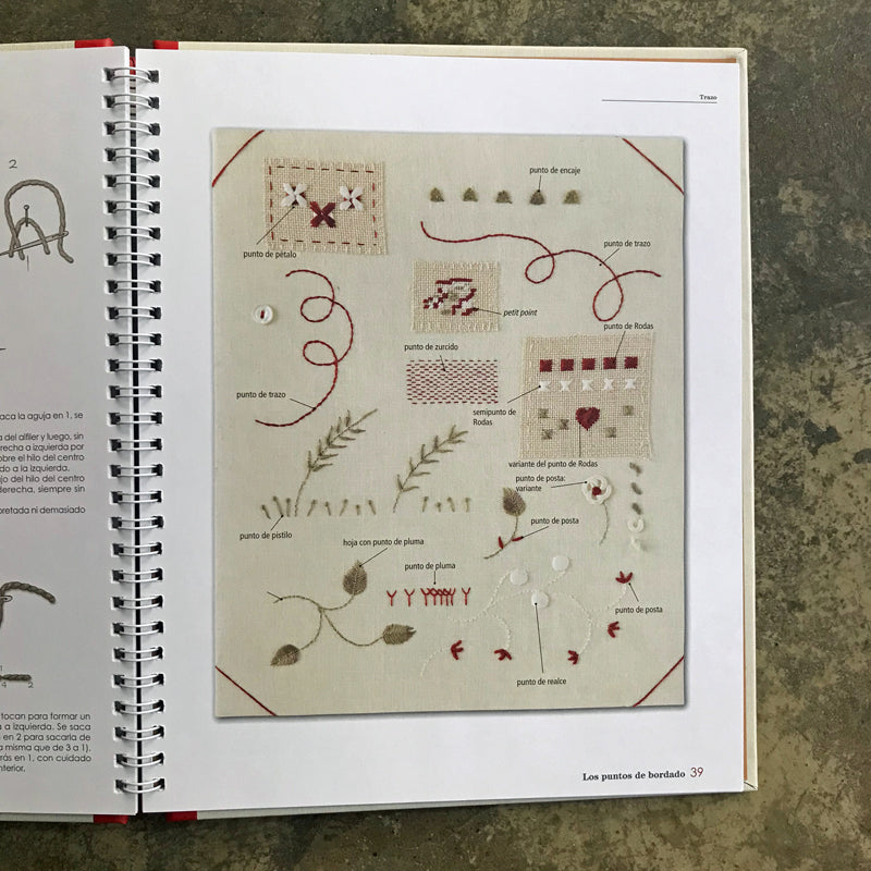Mi Cuaderno de Bordado: La quía imprescindible de bordado tradicional