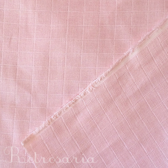Musselina rosa bebé | Diaper muslin fabric light pink