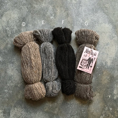 Nordeste lã portuguesa fiada à mão