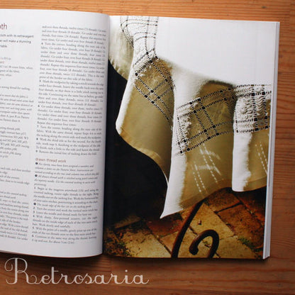 Portuguese Whitework - bullion embroidery from Guimarães