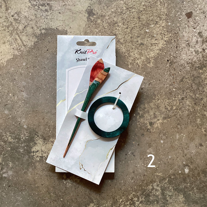 Alfinete para xaile Knitpro Flora Shawl Pins