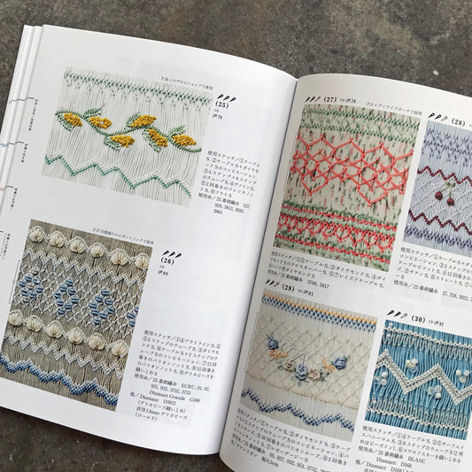 28 smocking techniques learned from the basics | 基礎から学ぶ28のスモッキングテクニック