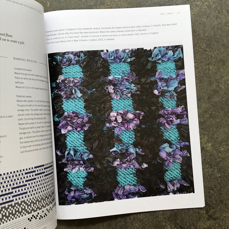 VÄV: Scandinavian Weaving Magazine issue 1