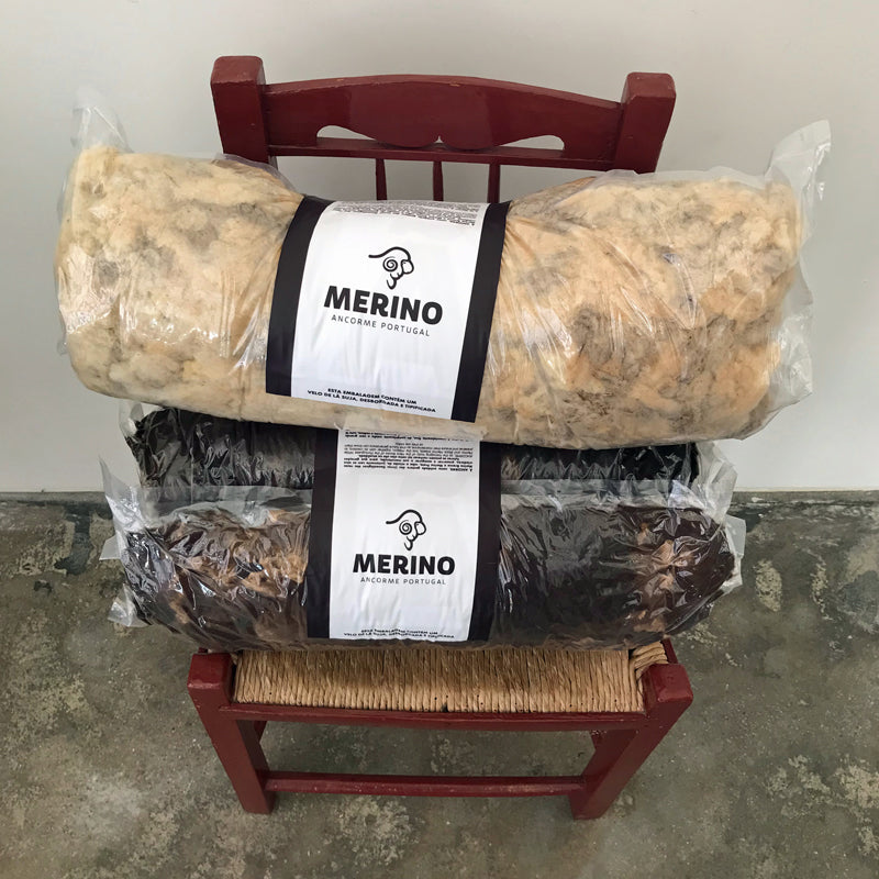 Velo de lã Merino Português | Portuguese Merino Raw fleece